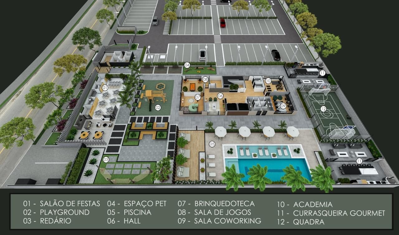 Residencial Pedro Santiago – Apartamentos à venda e para locação